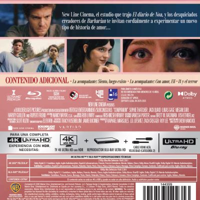 La acompañante (4K UHD + Blu-ray)