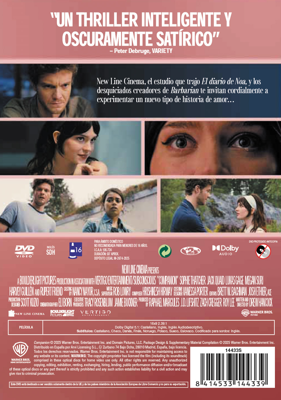 La acompañante (DVD)
