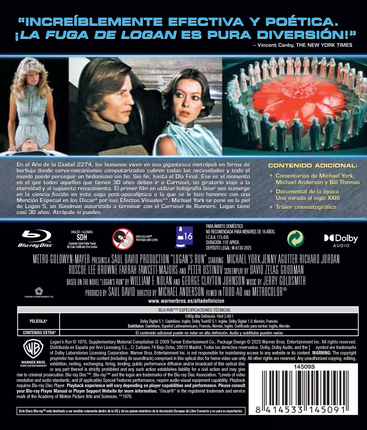 La fuga de Logan (Blu-ray)