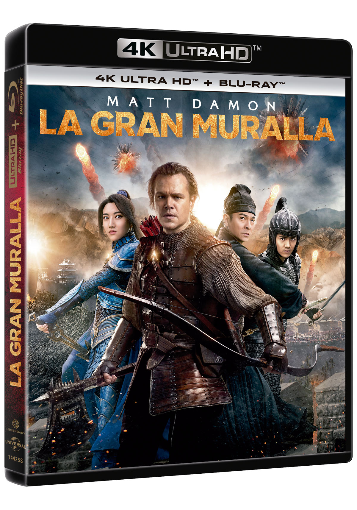 La gran muralla (4K UHD + Blu-ray)