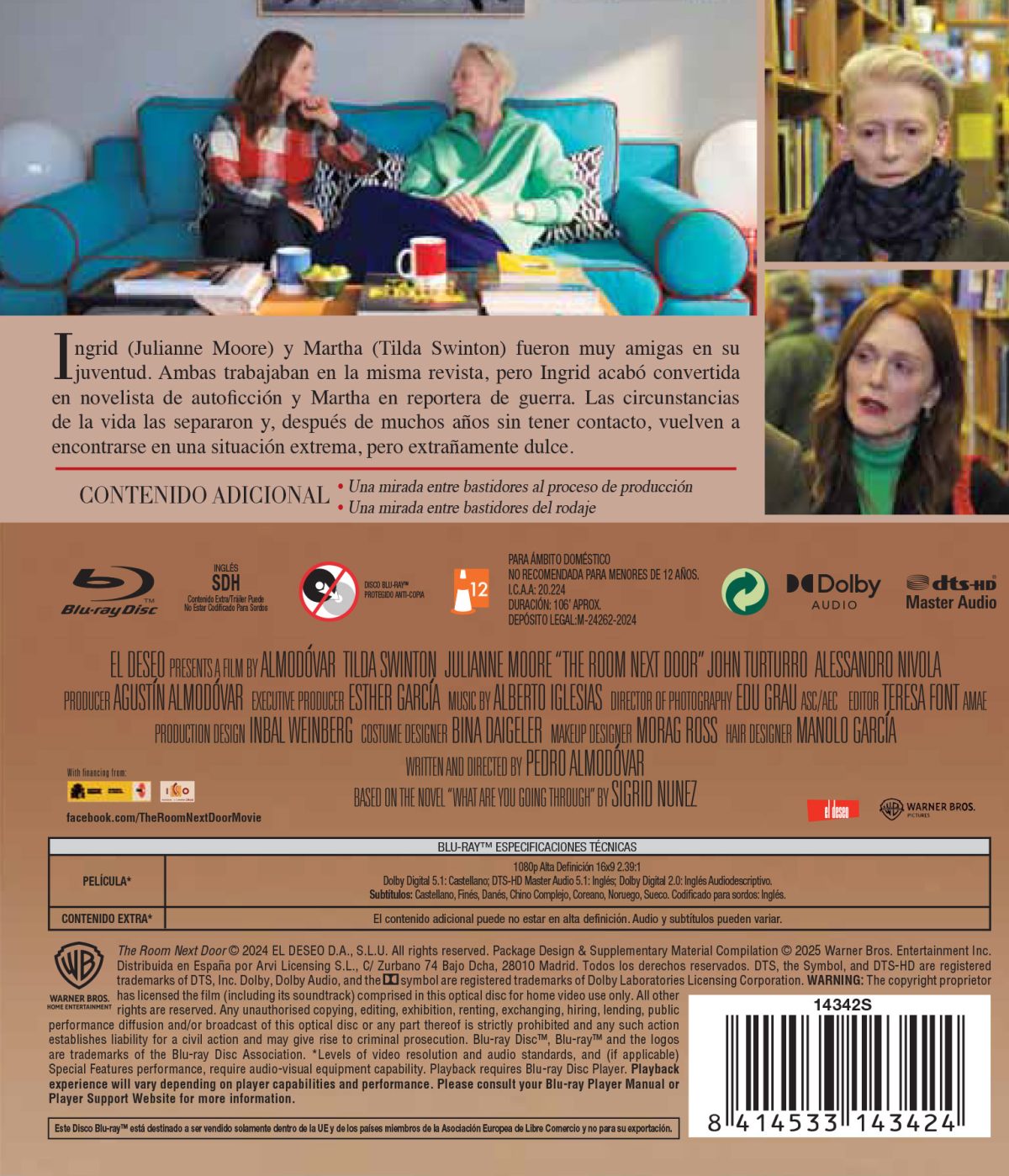 La habitación de al lado (Blu-ray)