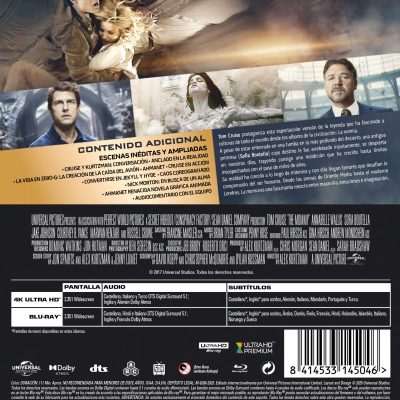 La momia (2017) (4K UHD + Blu-ray)
