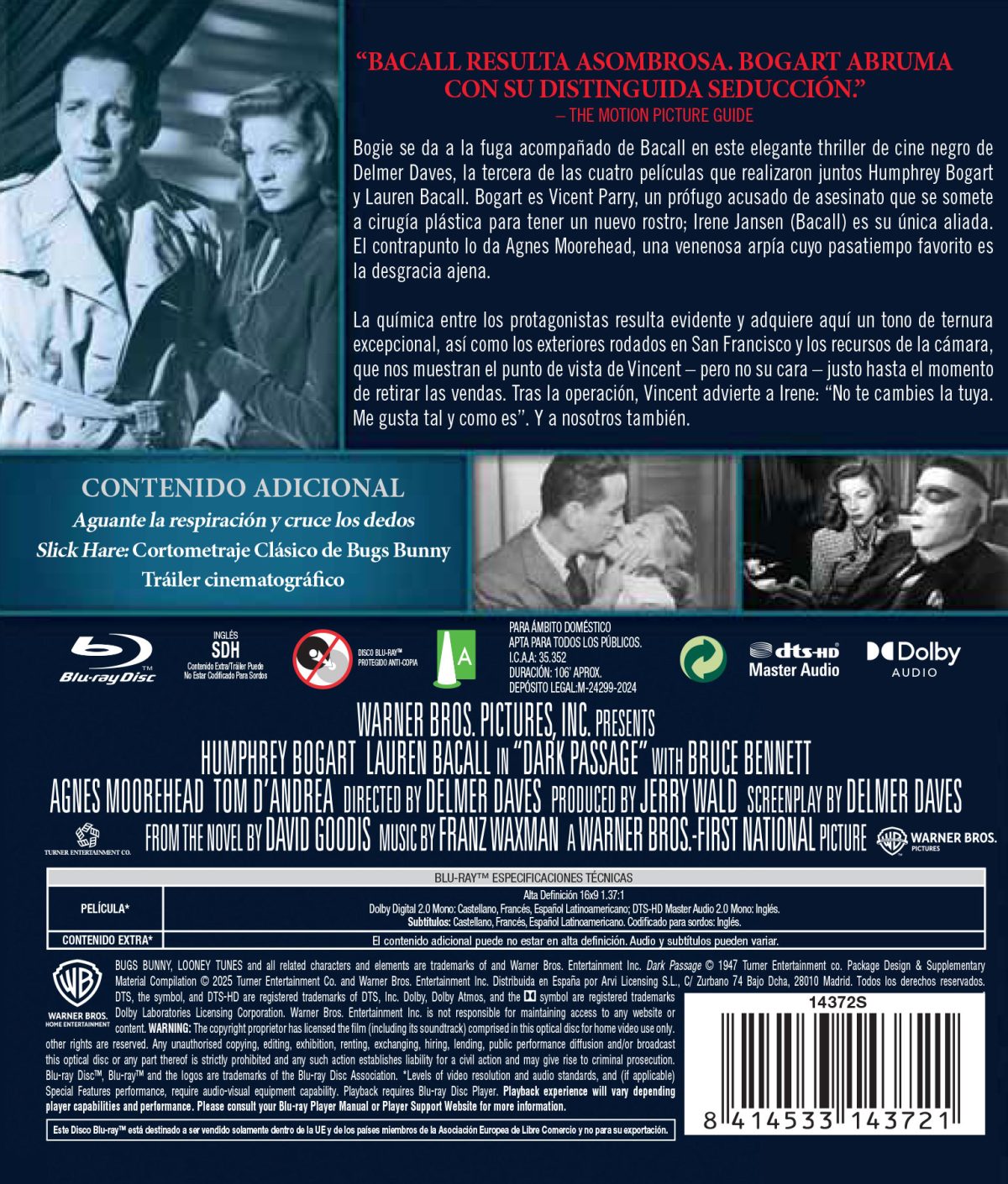 La senda tenebrosa (Blu-ray)