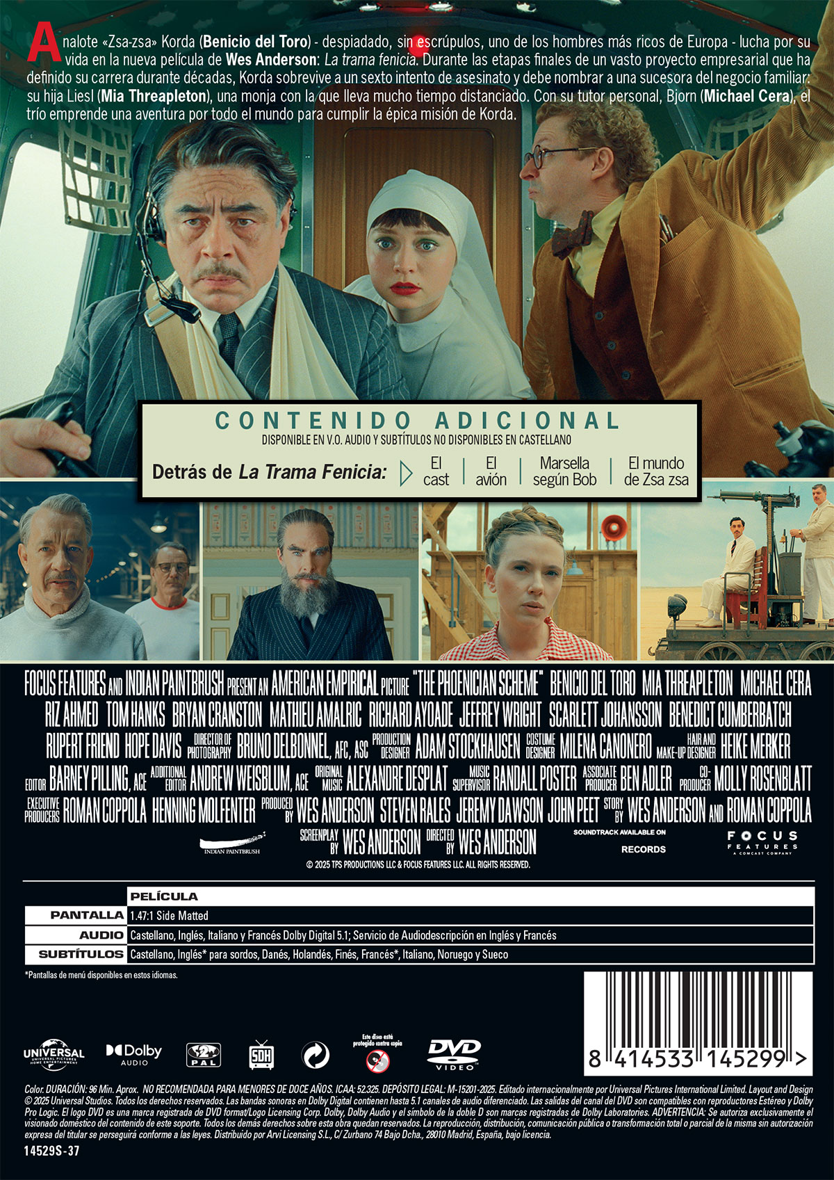 La trama fenicia (DVD)