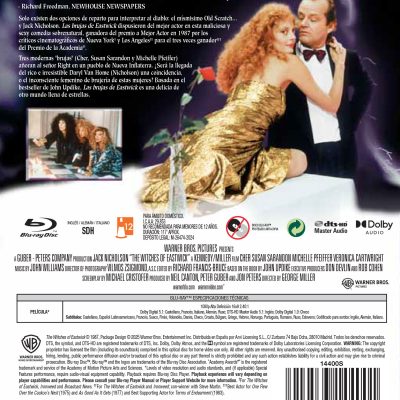 Las brujas de Eastwick (Blu-ray)