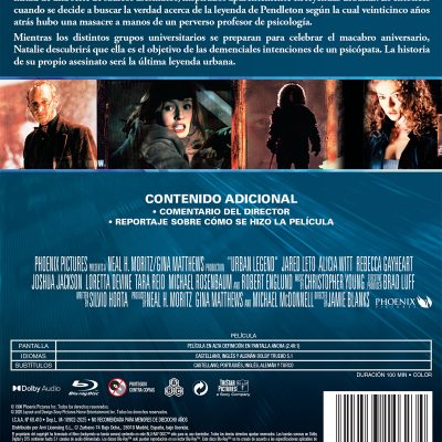 Leyenda urbana (Blu-ray)