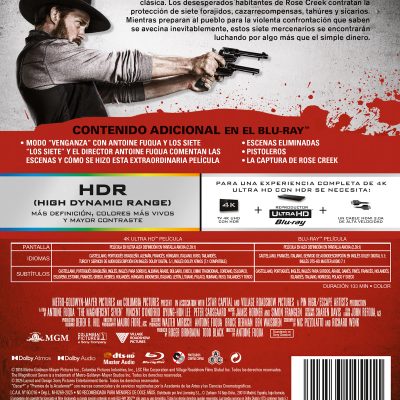 Los siete magníficos (4K UHD + Blu-ray)