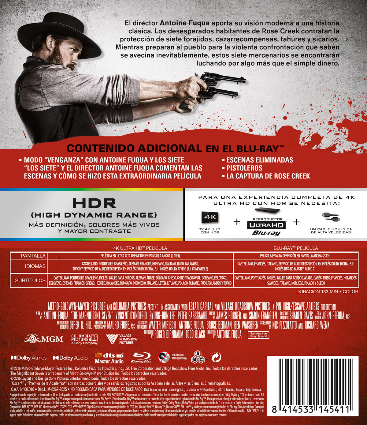 Los siete magníficos (4K UHD + Blu-ray)