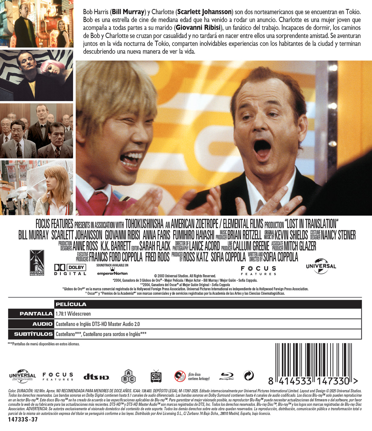 Lost in translation (Blu-ray)