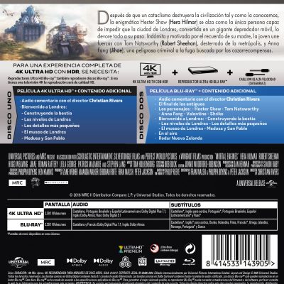Mortal Engines (4K UHD + Blu-ray)