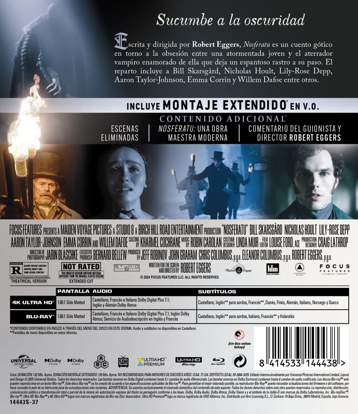 Nosferatu (4K UHD + Blu-ray)