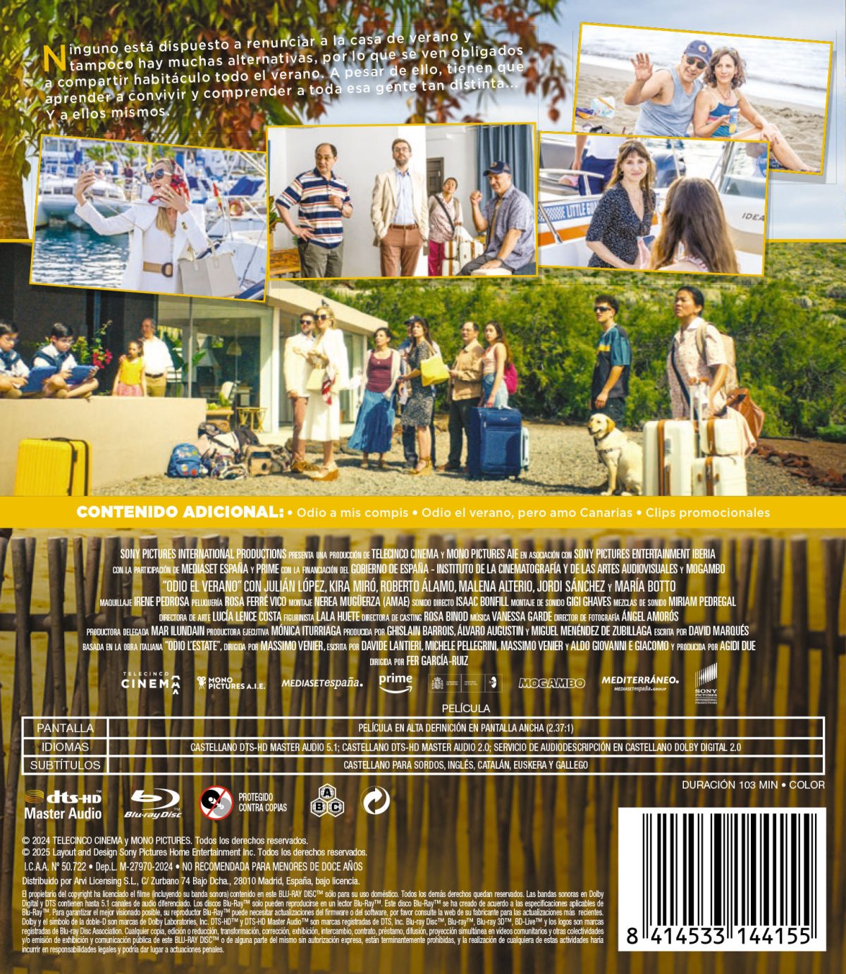 Odio el verano (Blu-ray)