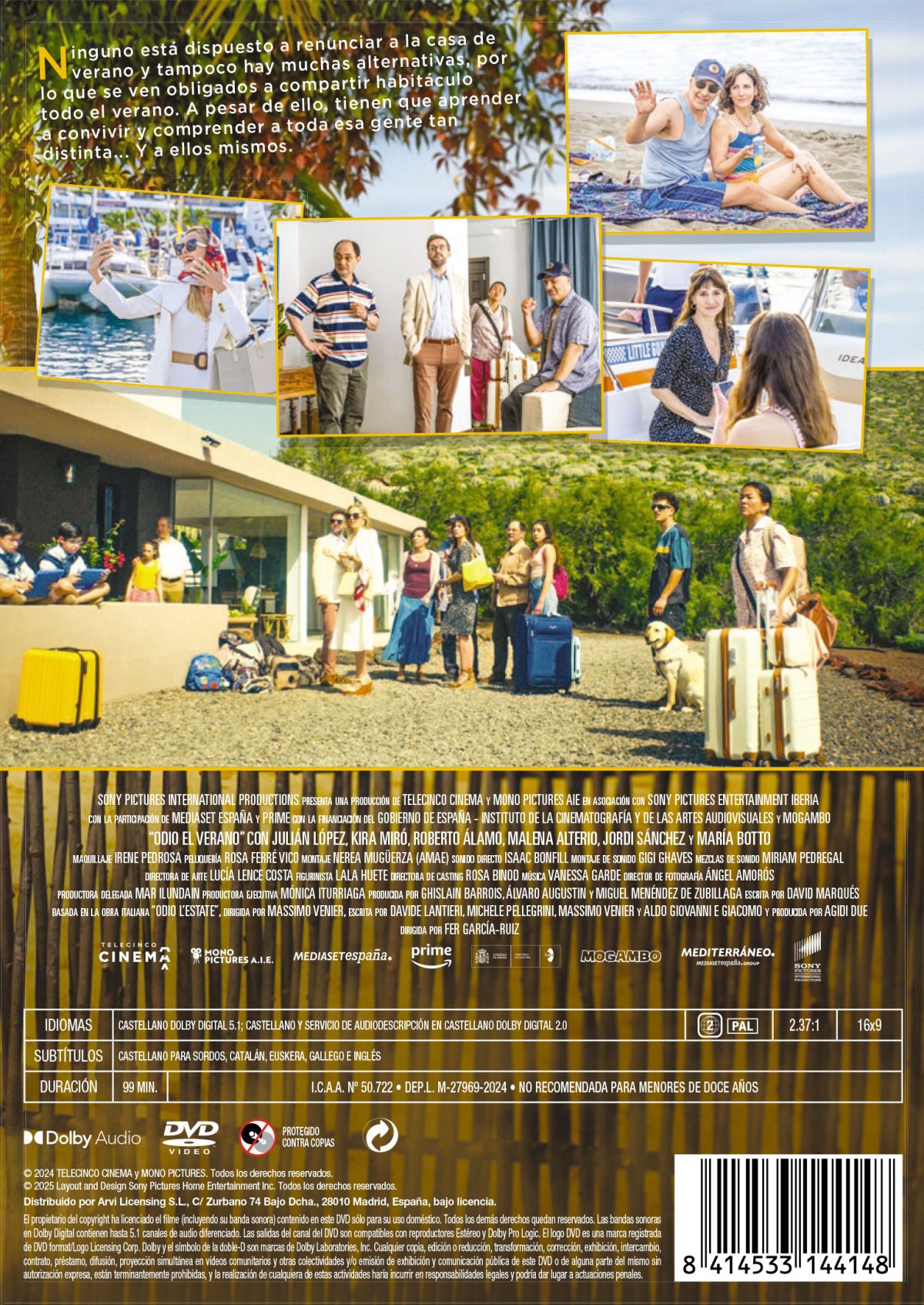 Odio el verano (DVD)