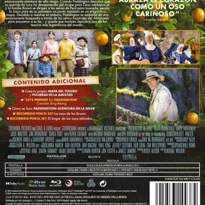 Paddington 3: Aventura en la selva (Blu-ray)
