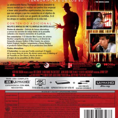 Pesadilla en Elm Street (4K UHD + Blu-ray)