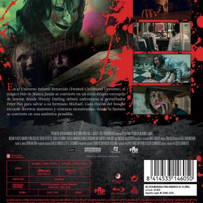 Peter Pan, pesadilla en nunca jamás (Blu-ray)