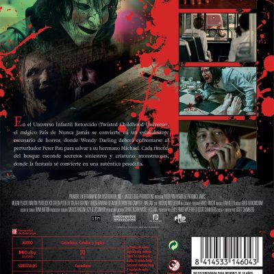 Peter Pan, pesadilla en nunca jamás (DVD)