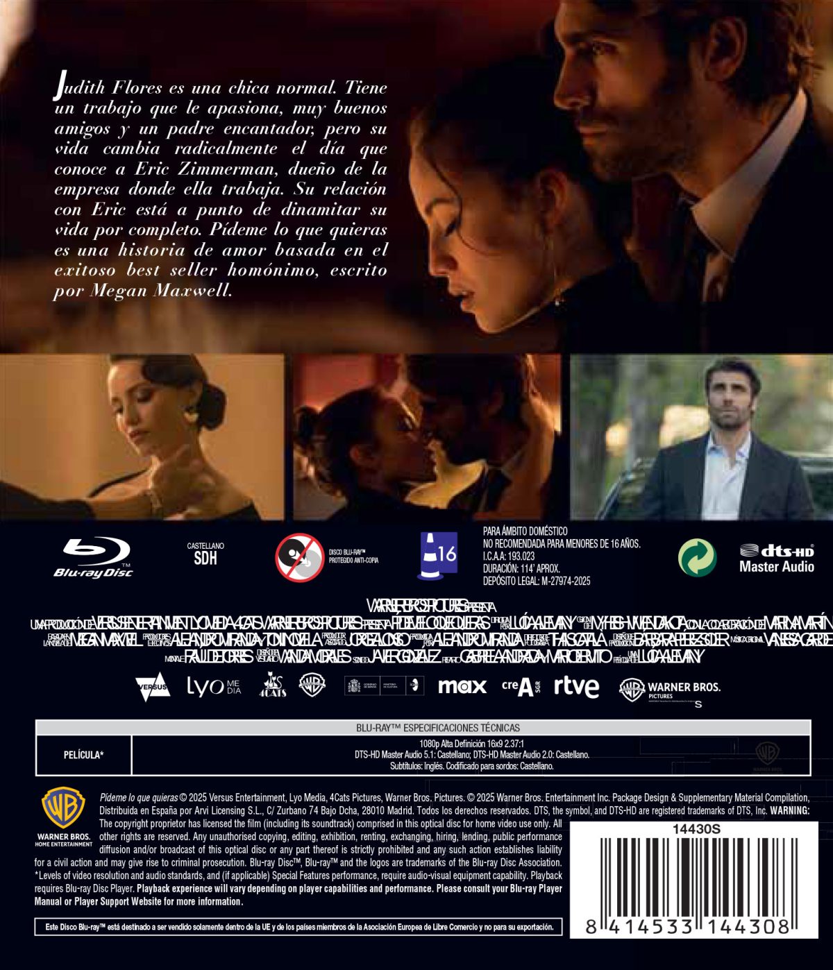 Pídeme lo que quieras (Blu-ray)