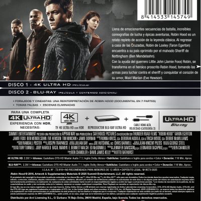 Robin Hood: Origins (4K UHD + Blu-ray)