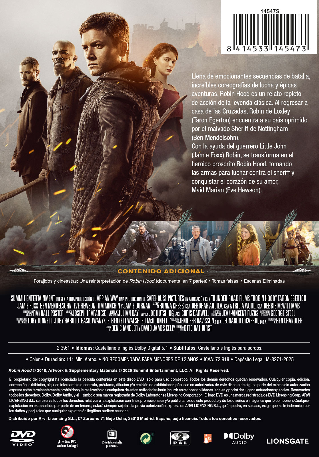 Robin Hood: Origins (DVD)