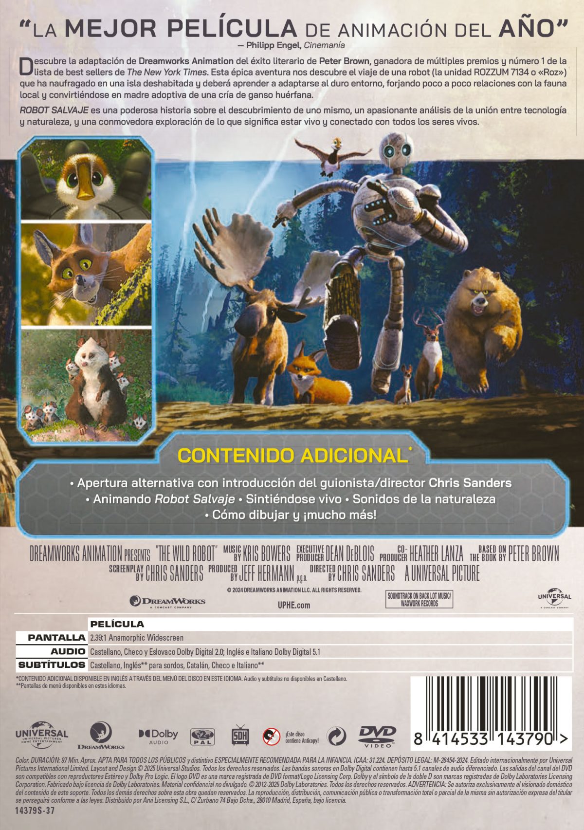 Robot salvaje (DVD)