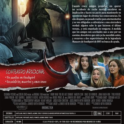 Sé lo que hicisteis el último verano (2025) (DVD)