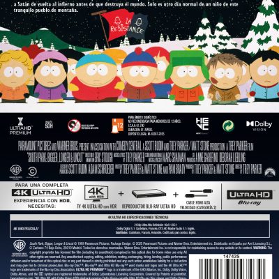 South Park: Más grande, más largo y sin cortes (4K UHD)