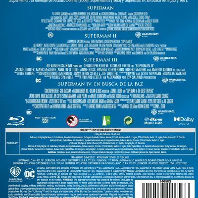 Superman I-IV (Blu-ray)