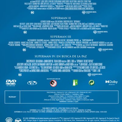 Superman I-IV (DVD)