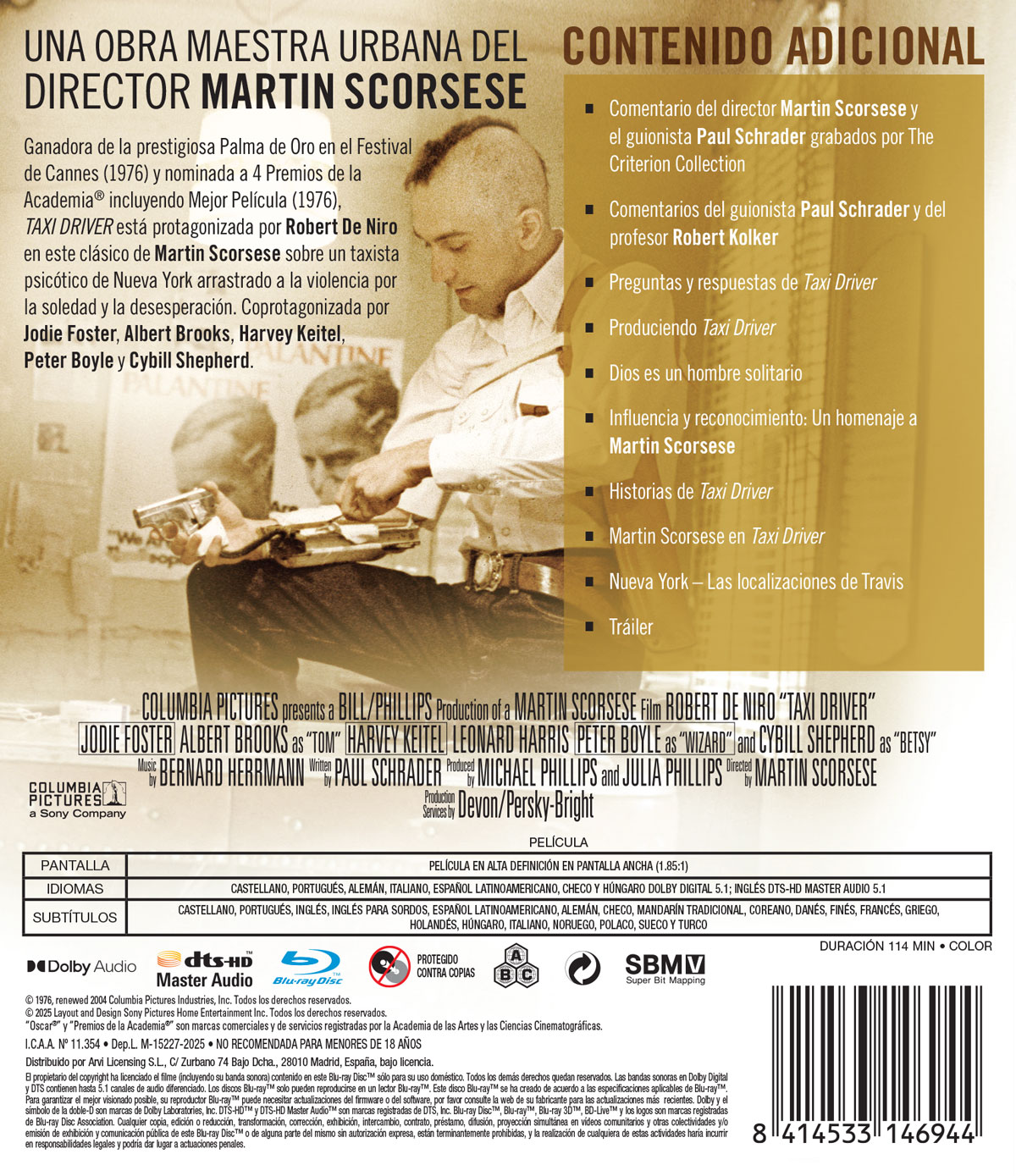 Taxi Driver (Blu-ray)