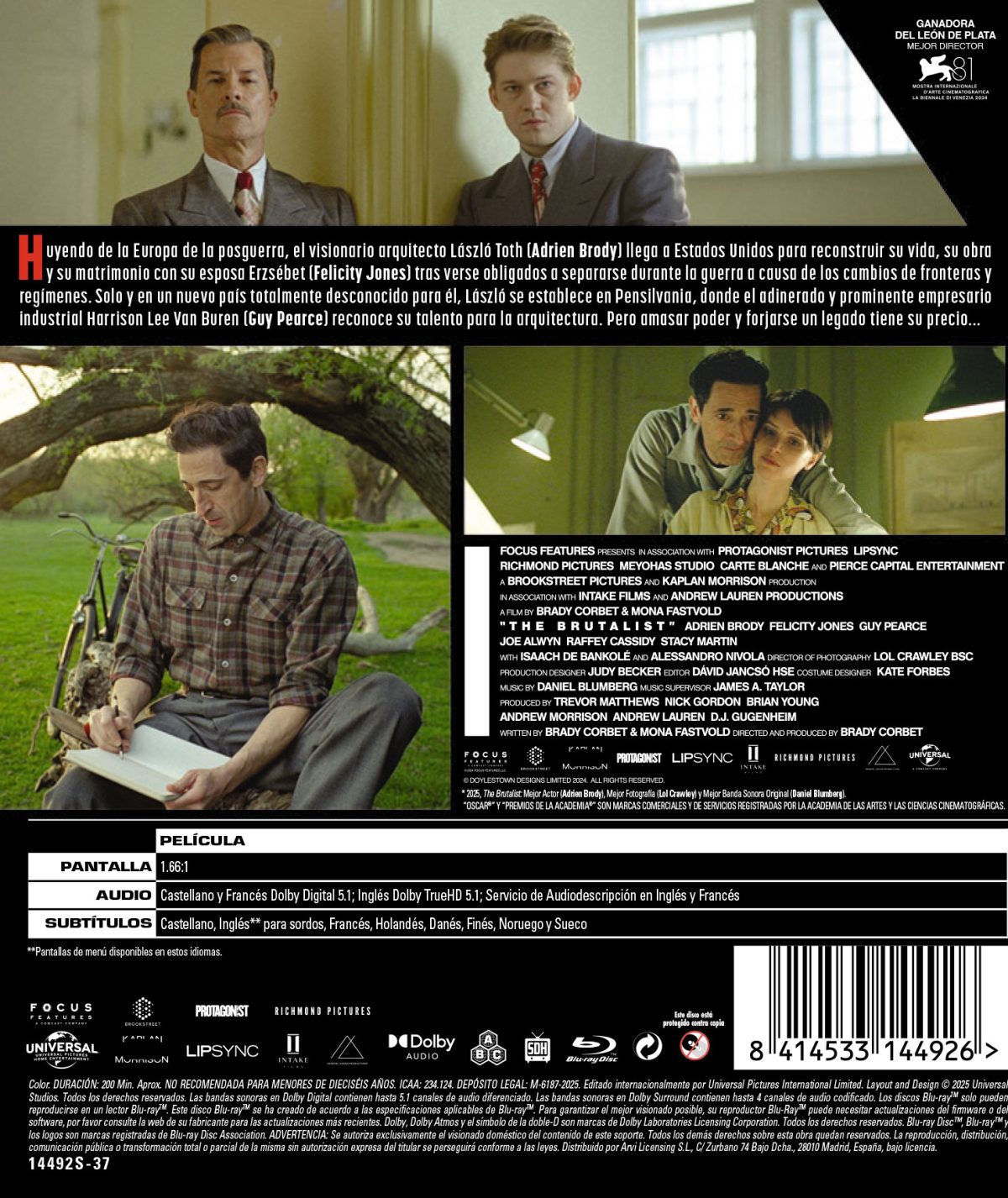 The Brutalist (Blu-ray)