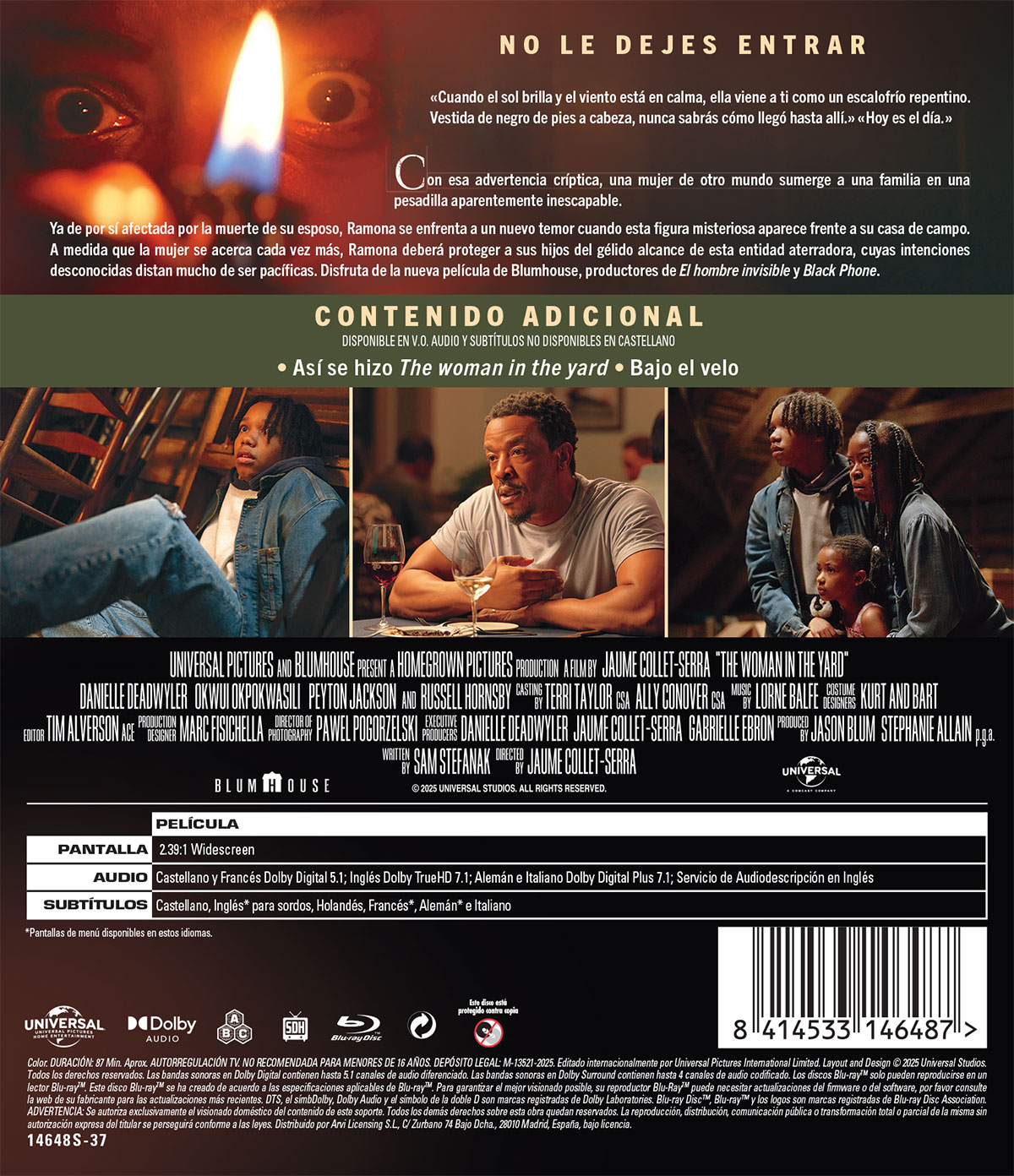 The woman in the yard (Blu-ray)