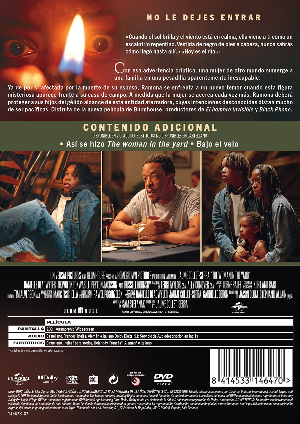 The woman in the yard (DVD)