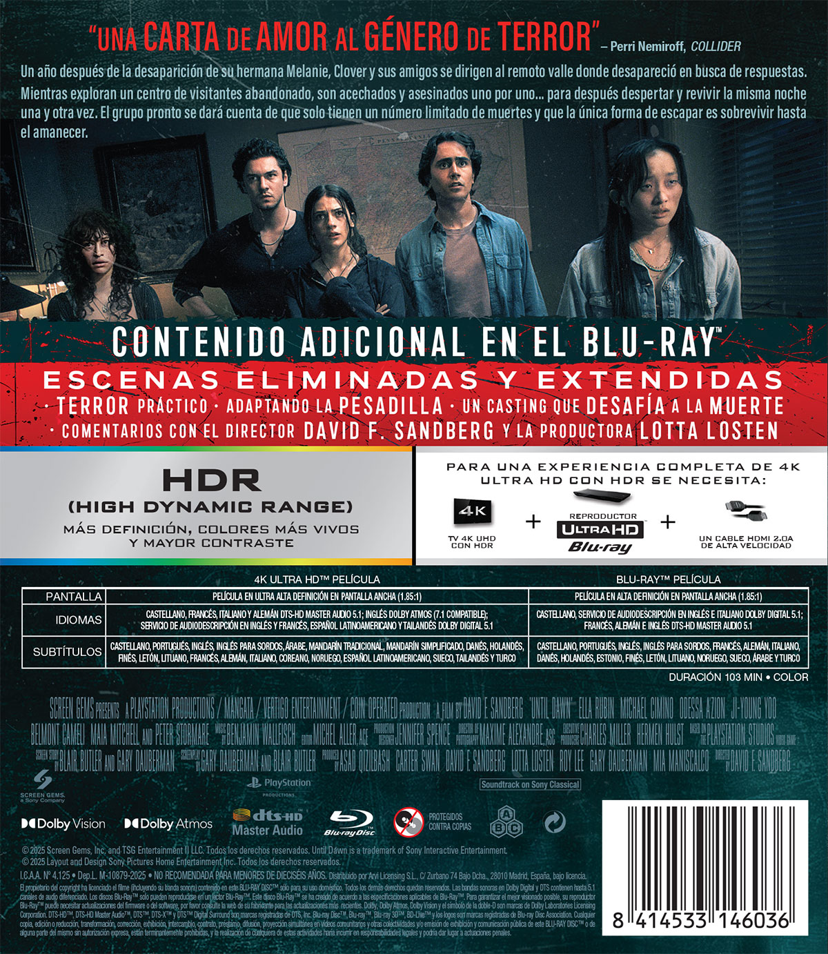 Until Dawn (4K UHD + Blu-Ray)