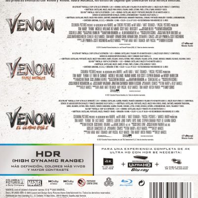 Venom. Pack 1-3 (4K UHD + Blu-ray)
