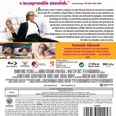 ¿Qué me pasa, doctor? (Blu-ray)