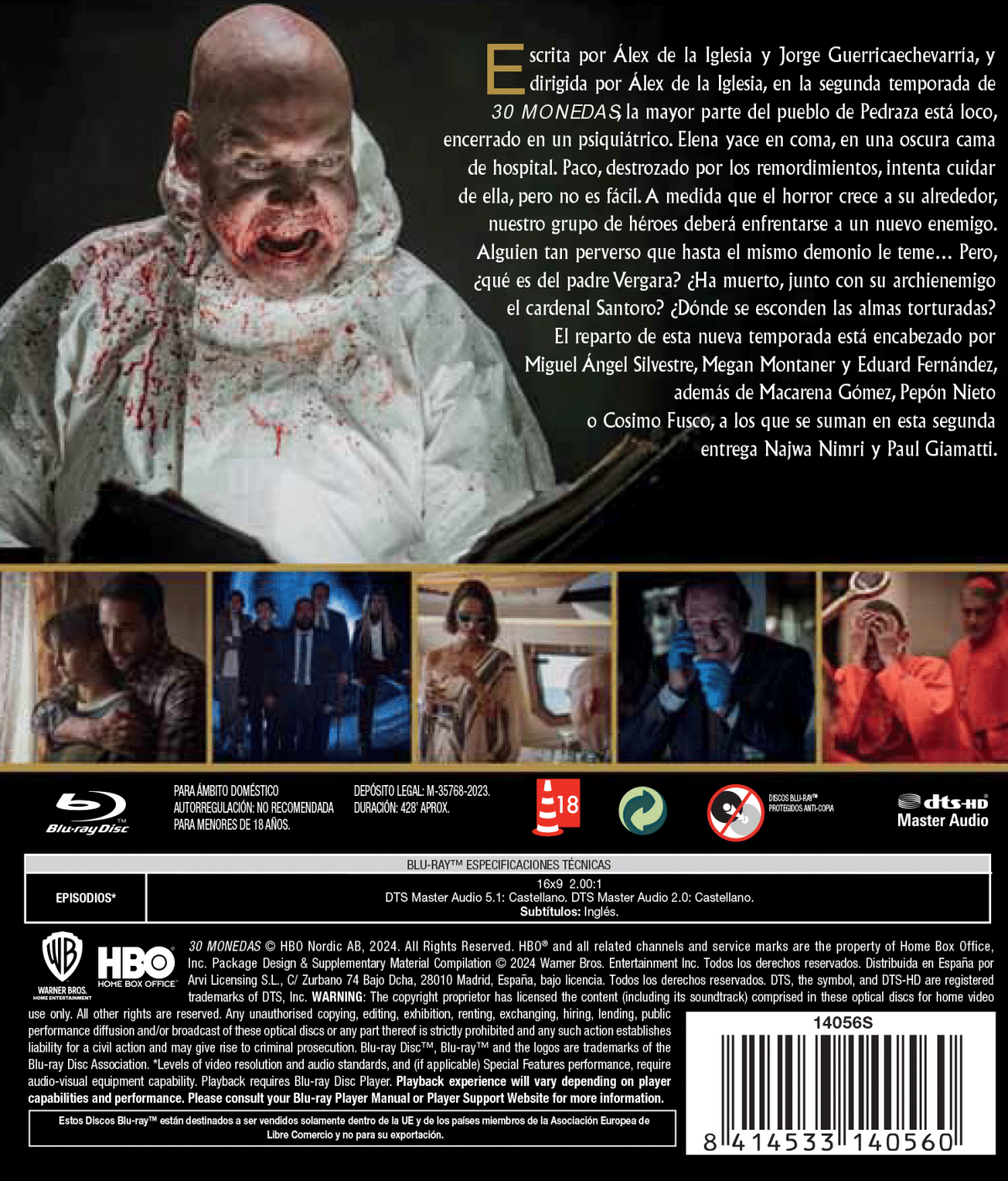 30 monedas. Temporada 2 (Blu-ray)