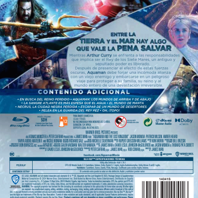 Aquaman y el reino perdido (Blu-ray)