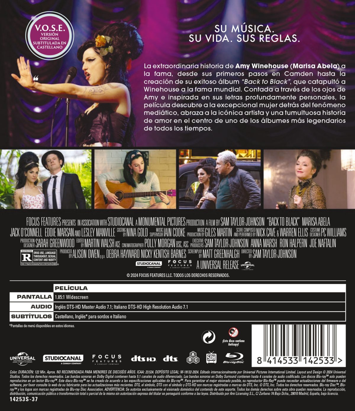 Back to Black (VOSE) (Blu-ray)