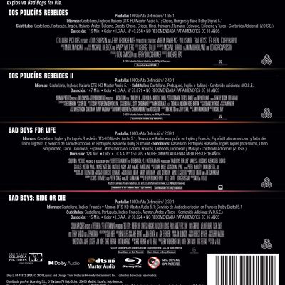Bad Boys. Pack 1-4 (Blu-ray)