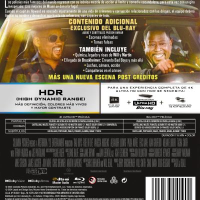 Bad Boys: Ride or Die (4K UHD + Blu-ray)