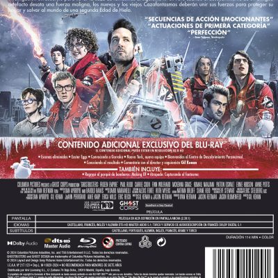 Cazafantasmas: Imperio helado (Blu-ray)