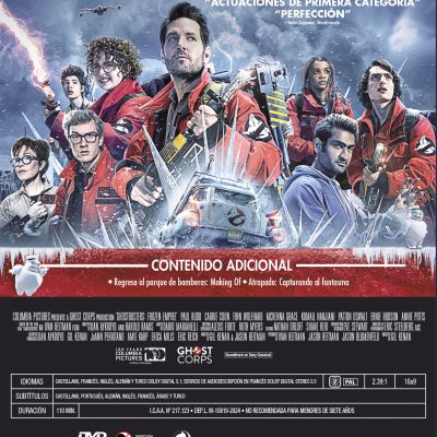 Cazafantasmas: Imperio helado (DVD)