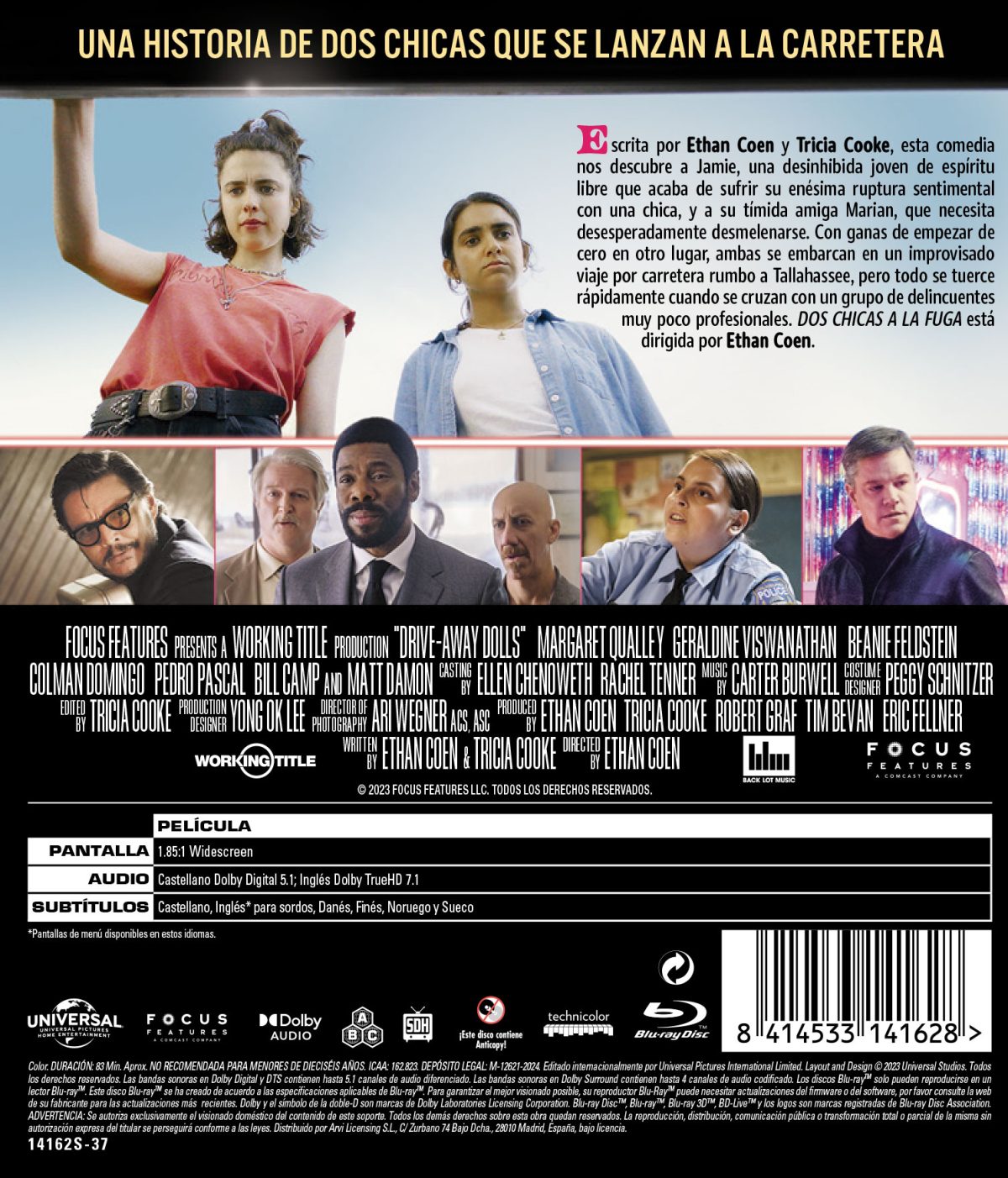 Dos chicas a la fuga (Blu-ray)