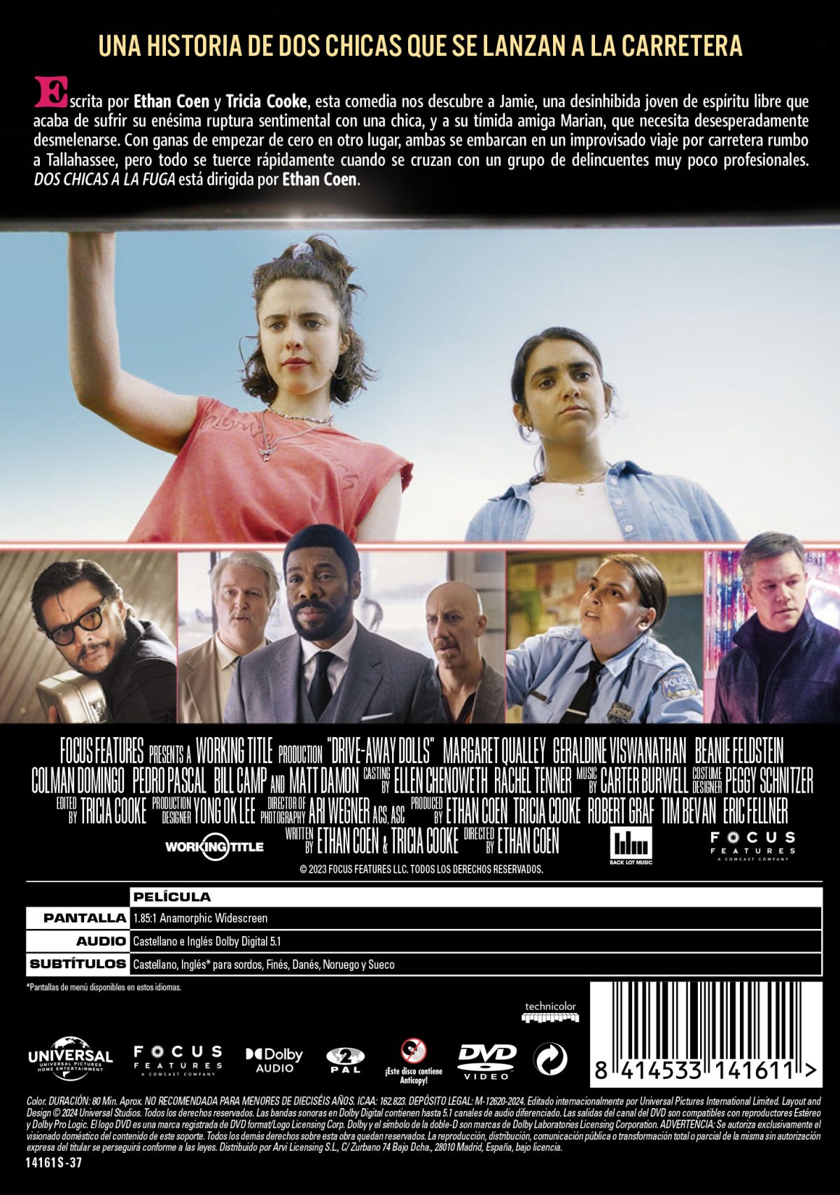 Dos chicas a la fuga (DVD)