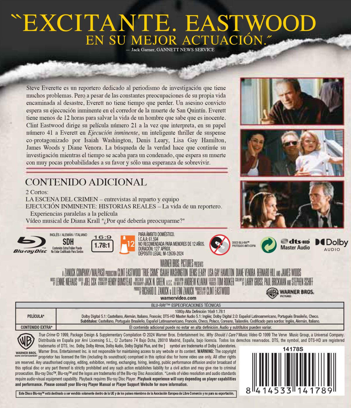 Ejecuccion inminente (Blu-ray)