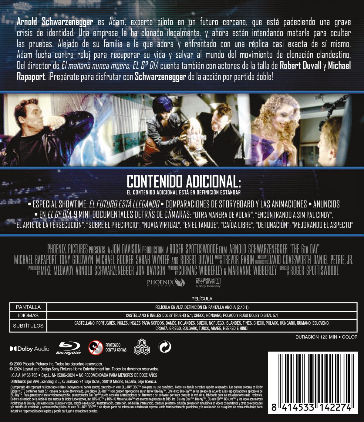 El 6º día (Blu-ray)