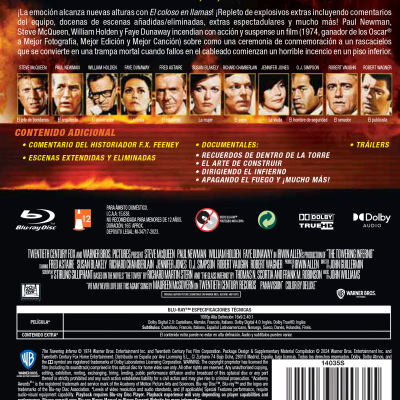 El coloso en llamas (Blu-ray)
