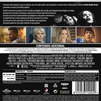 El exorcista: Creyente (4K UHD + Blu-ray)