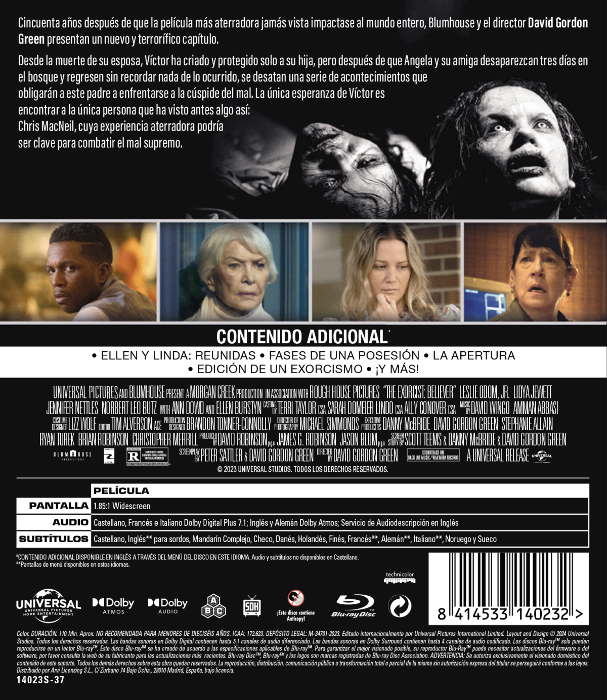 El exorcista: Creyente (Blu-ray)